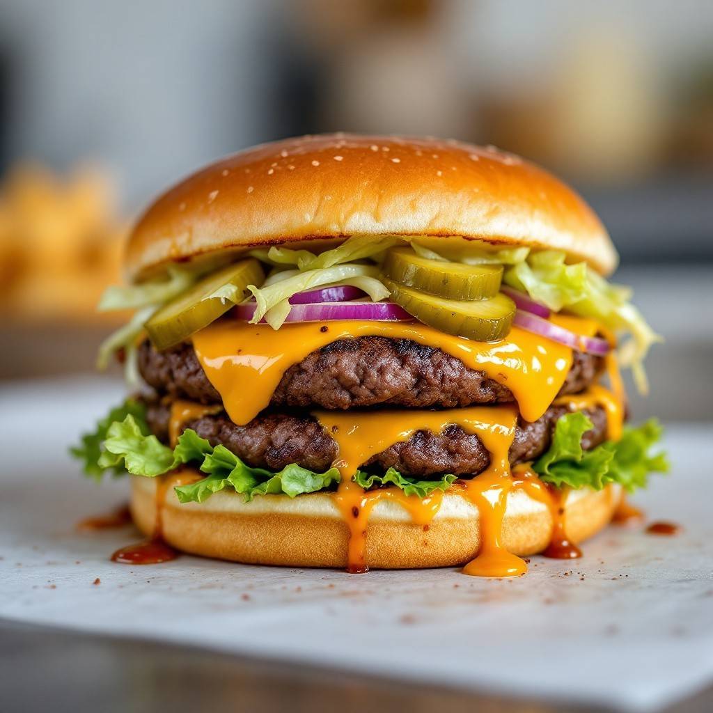 Home beef burger 🍔