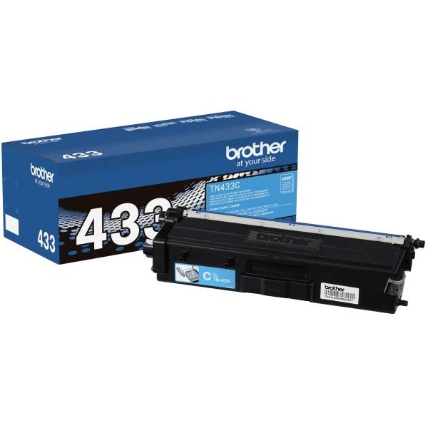 Brother Genuine High Yield Toner Cartridge Tn433c