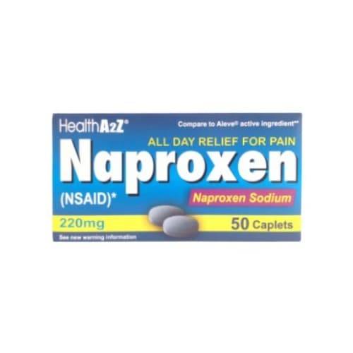 Healtha2z Naproxen Pain Relief 220 mg (50 caplets)