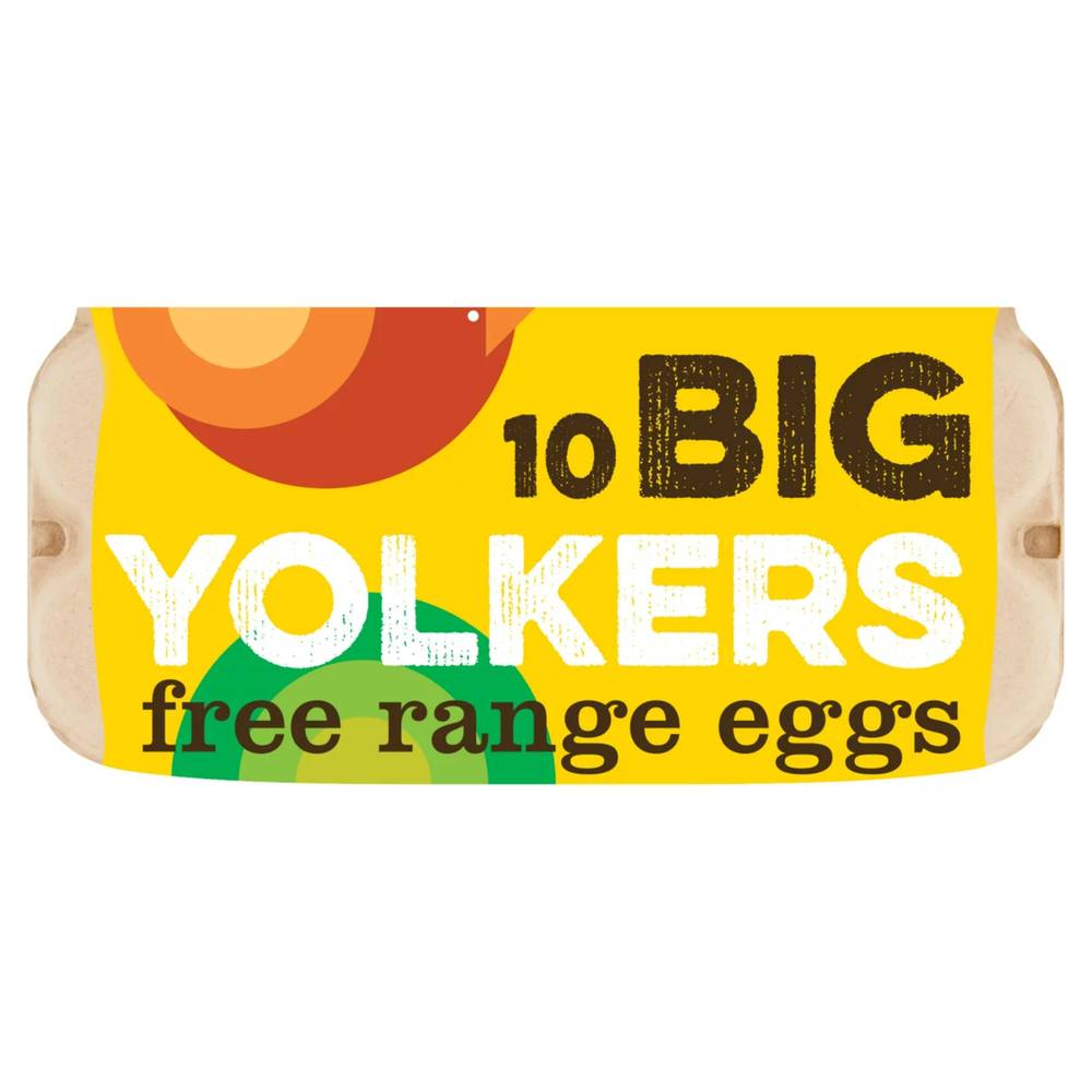 Big Yolkers Quality Free Rage Eggs (10 ct)