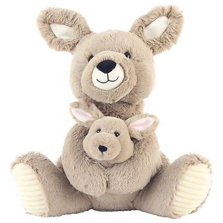 Festive Voice Big & Little Kangaroo With Pouch