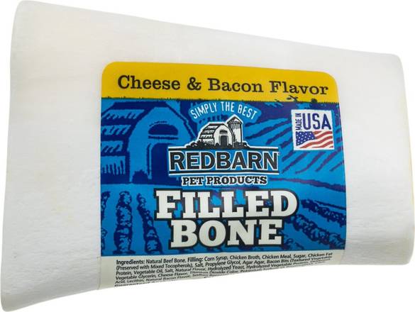 Redbarn Cheese & Bacon Flavor Filled Bone