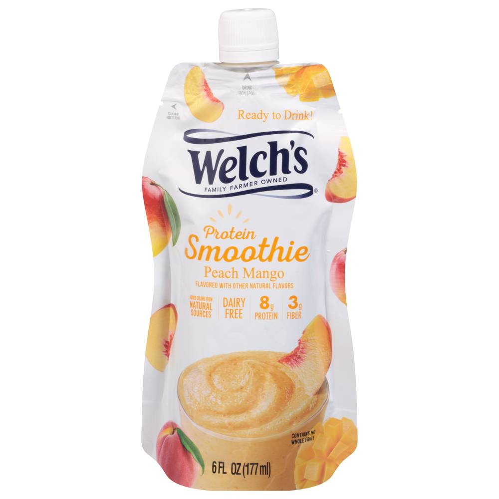 Welch's Peach Mango Protein Smoothie (6 oz)