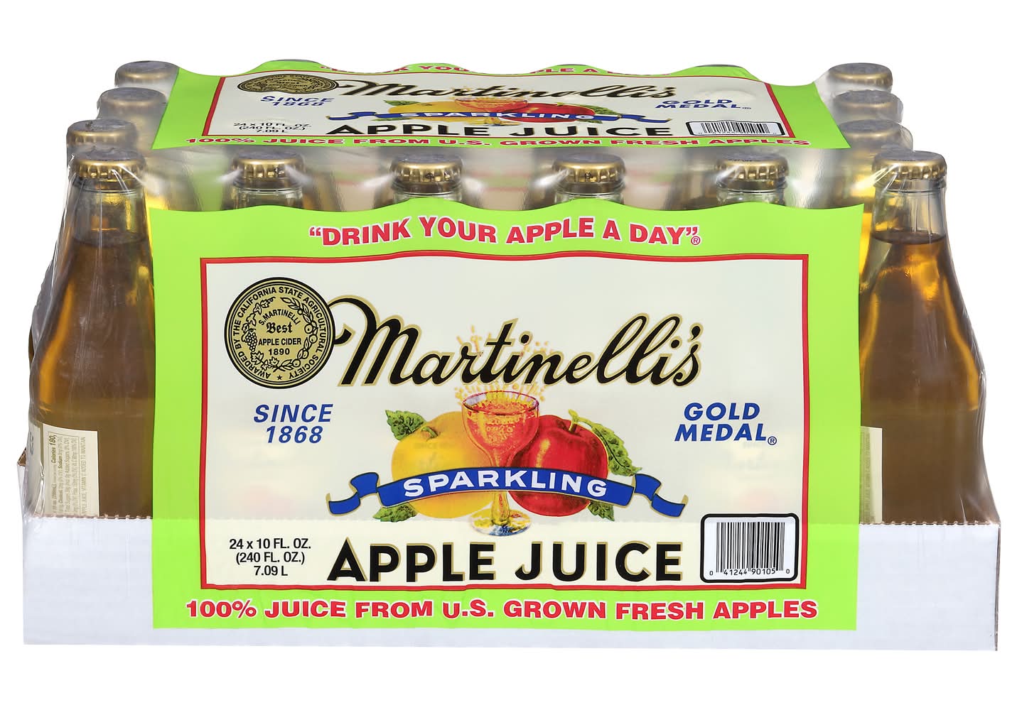 Martinelli's Sparkling Apple Juice (24 x 10 fl oz)