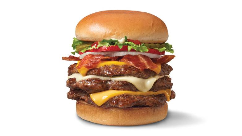 Bacon Two Cheese Deluxe 1/2lb* Triple