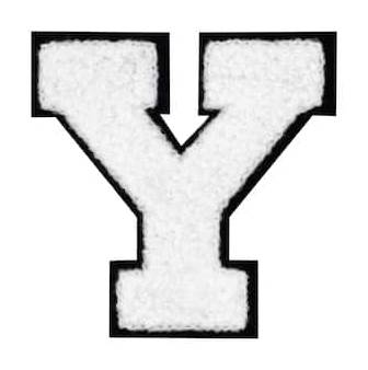 3" Chenille Letter Iron On Patch By Make Market