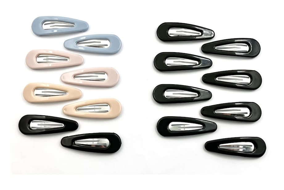 Colorful Snap Clips, 8-pc Pack.