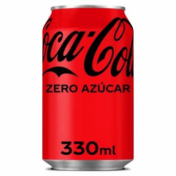 Coca Cola zero azúcar lata 33 cl.