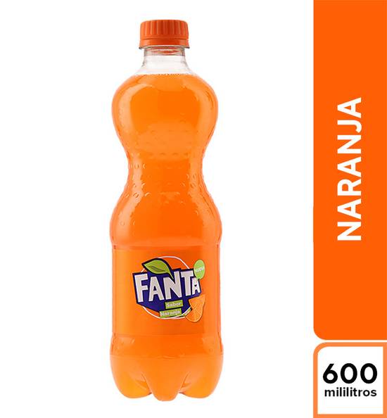 Fanta Naranja 600 ml