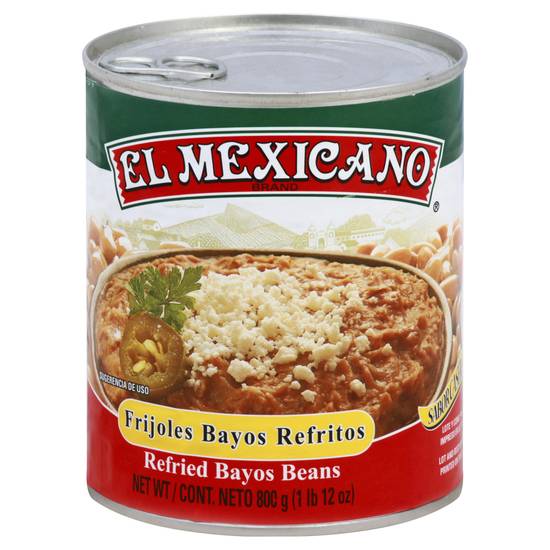 El Mexicano Refried Bayos Beans