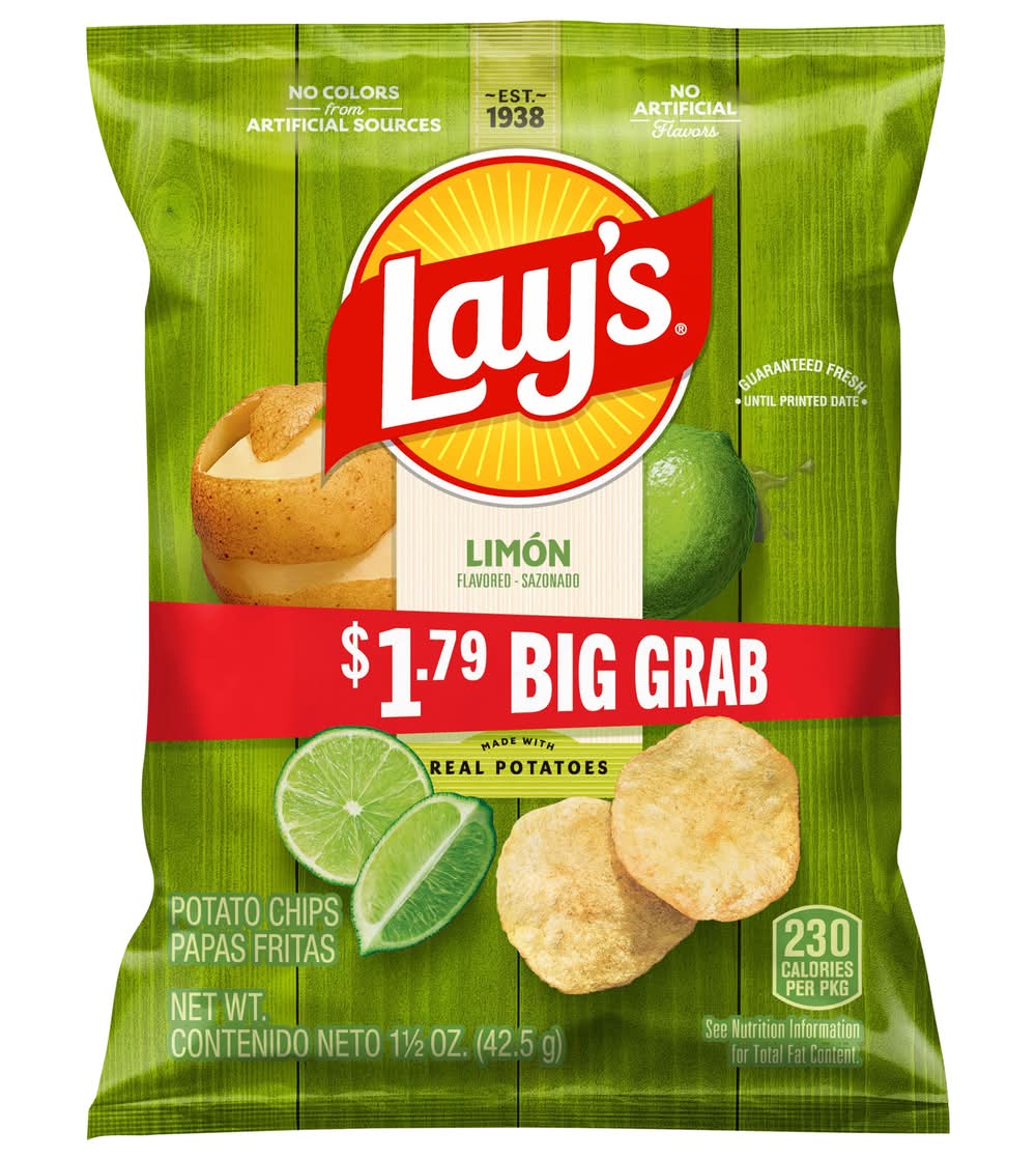 Lay's Potato Chips, Limon (1.5 oz)