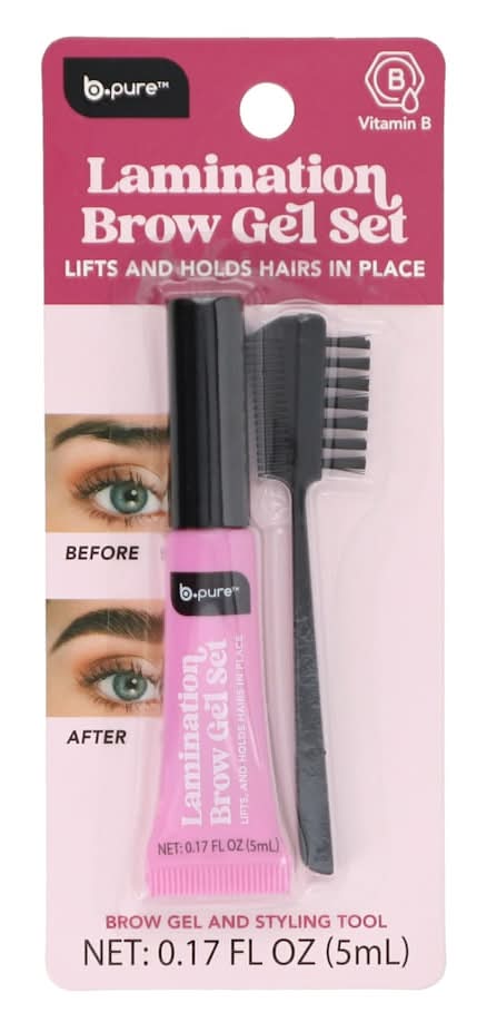 B Pure Lamination Brow Gel Set (0.17 fl oz, 2 ct)