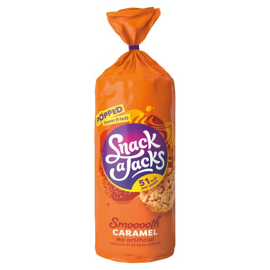 Snack A Jacks Caramel Rice and Corn Cakes (159g)