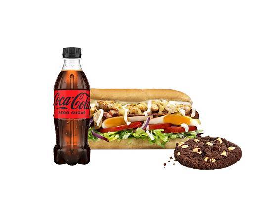 *NEW* Chicken Caesar Six Inch Subway® Combo