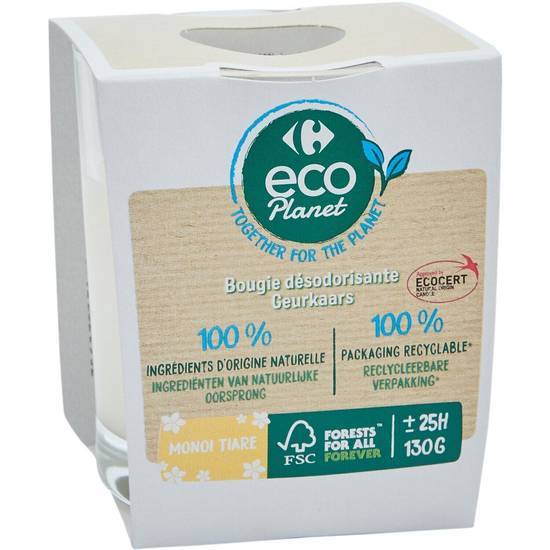 Carrefour Eco Planet - Bougie désodorisante monoï tiaré