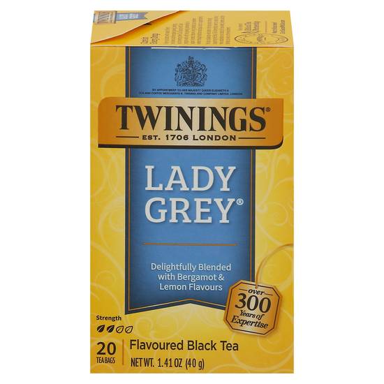 Twinings Lady Grey (20 ct, 1.41 oz) (black tea)