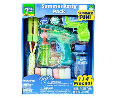 Maxx Bubbles Summer Fun Party Set (114 ct)
