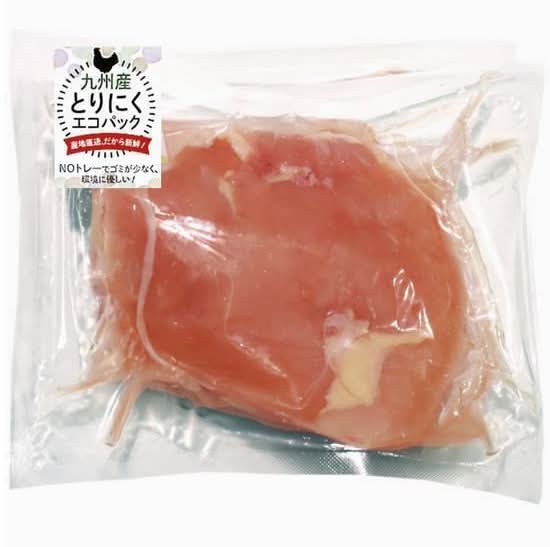 ☆国産若鶏エコパック（むね）１枚　２７０ｇ～４００ｇの商品をお届けします