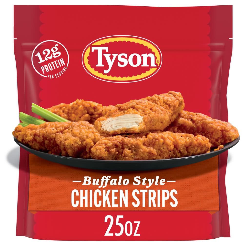 Tyson Chicken Strips, Buffalo Style (25 oz)