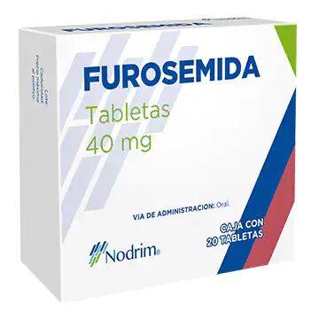 Nodrim furosemida tabletas 40 mg (20 piezas)