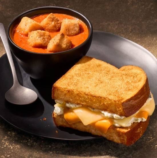 NEW Kickin' Grilled Cheese and Creamy Tomato Soup