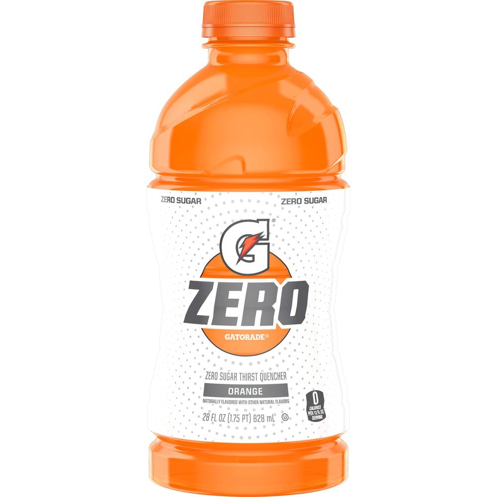 Gatorade Zero Sugar Thirst Quencher Sports Drink (28 fl oz) (orange)