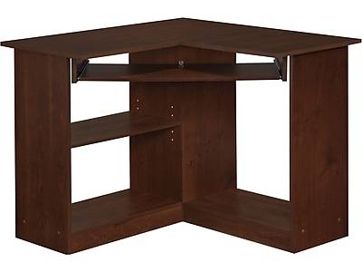 Easy 2 Go 36W Corner Desk, Brown (951572-CC)