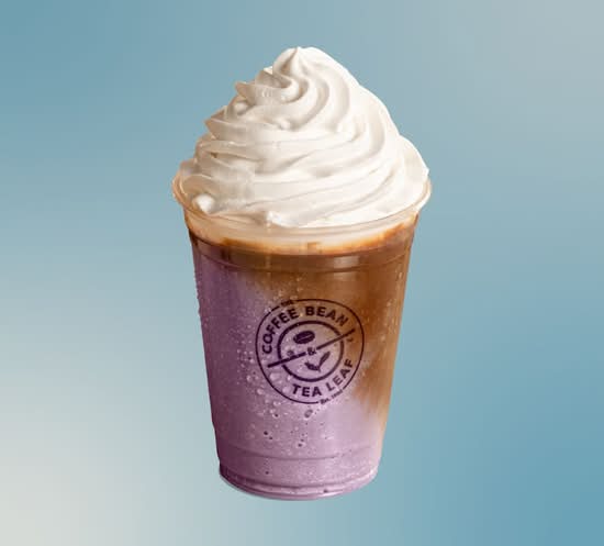 Ube Coconut Ice Blended Affogato