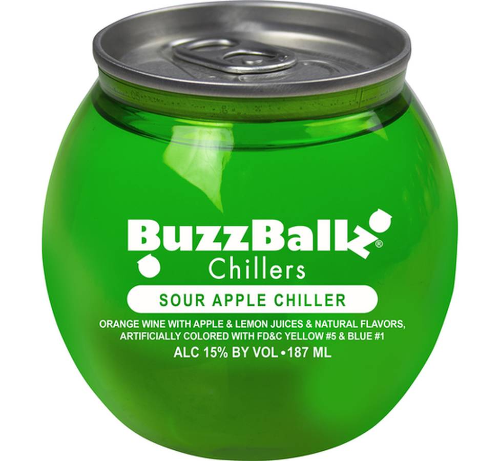 Buzzballz Chillers Sour Apple Chiller