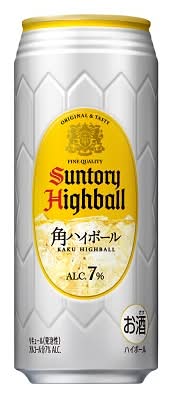 203718：サントリー 角ハイボール 500ML缶 / Suntory Kaku Highball