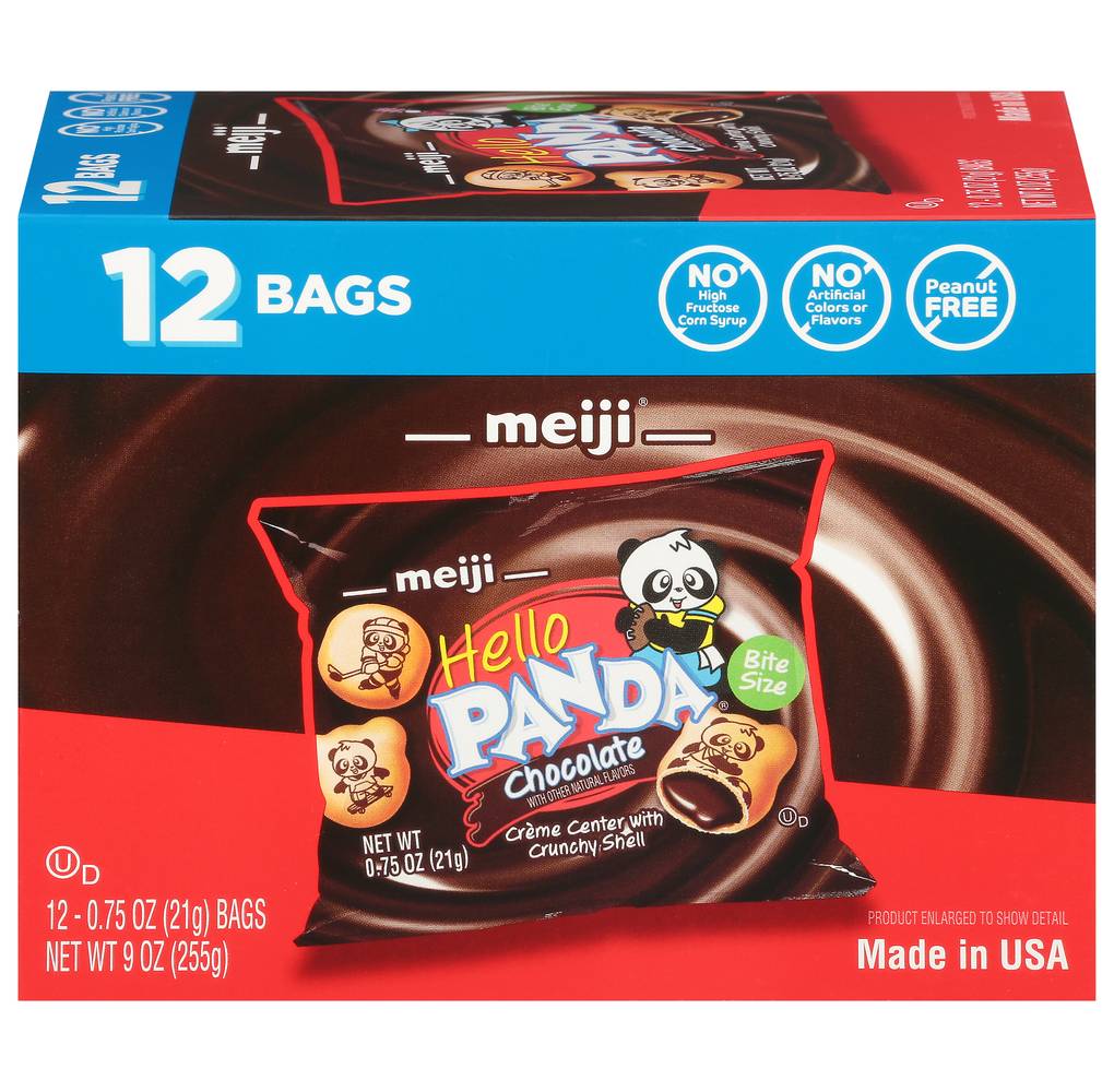 Meiji Hello Panda Chocolate Cookie (0.75 oz, 12 ct)