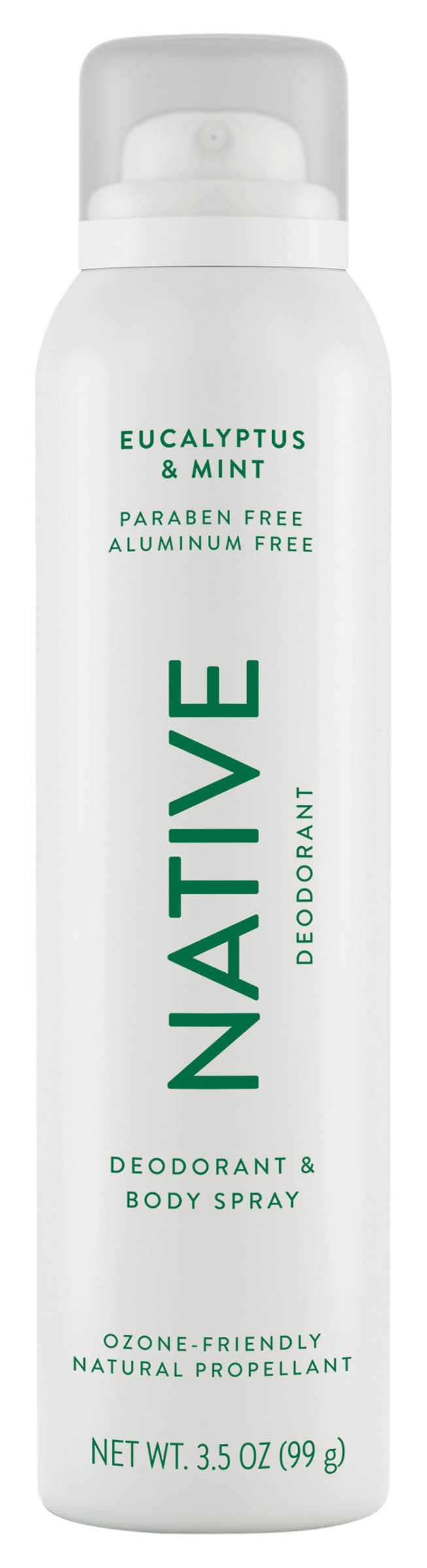 Native Deodorant & Body Spray, Eucalyptus & Mint (3.5 oz)