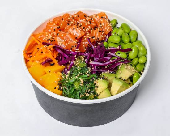 Poké bowl saumon