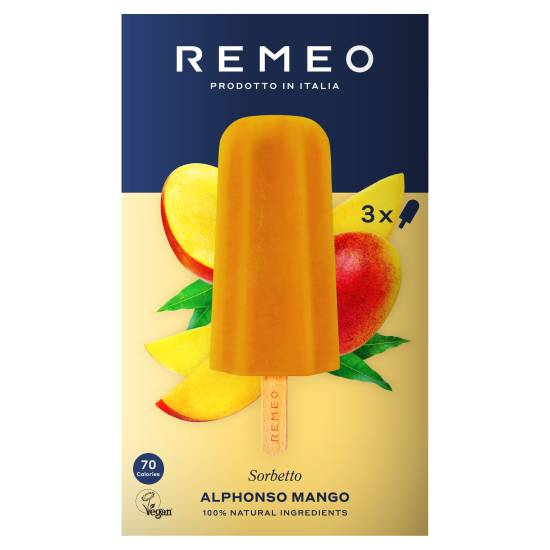 Remeo Alphonso Mango Sorbetto (3 ct)