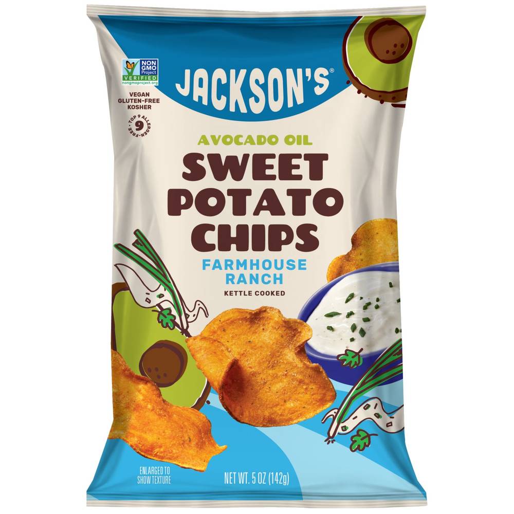 Jackson's Chips Sweet Potato Chips (farmhouse ranch)