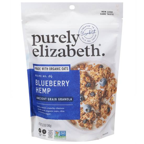 Purely Elizabeth Blueberry Hemp Granola (12 oz)