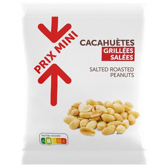 Prix Mini - Cacahuètes, grillées - salées (250g)