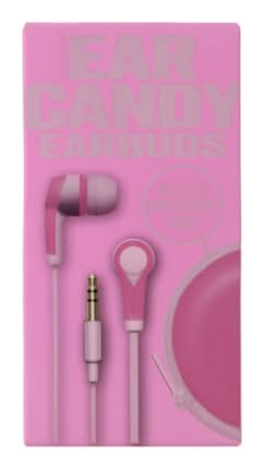 Ear Candy Earbuds Pink