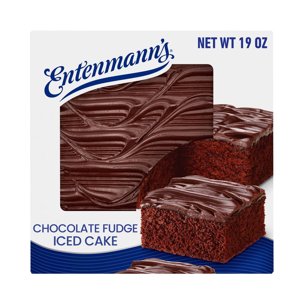 Entenmann's Chocolate Fudge Iced Cake