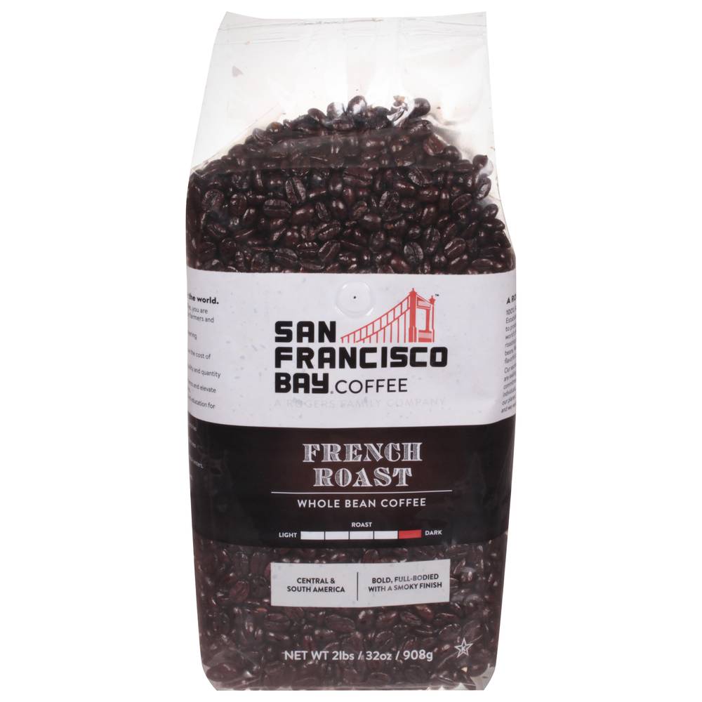 San Francisco Bay Coffee French Dark Roast Whole Bean Coffee (2 lbs)