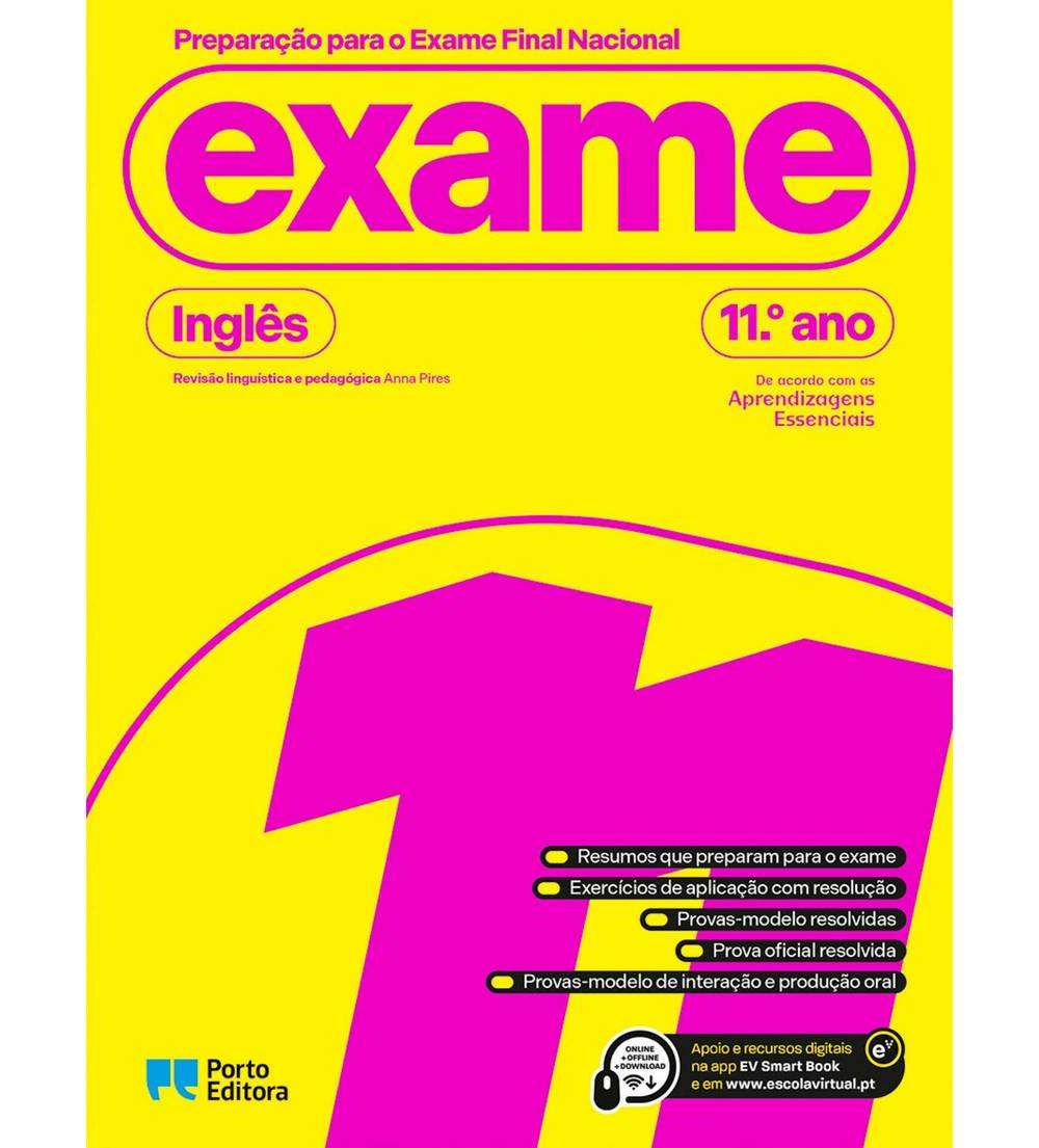 Preparação para o Exame Final Nacional - Inglês - 11.º Ano