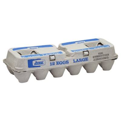 Jewel-Osco Grade a Eggs (large)