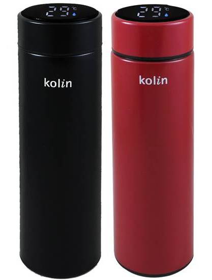 Kolin智能感溫保溫瓶480ml#KPJ-KU2021#4714711370432