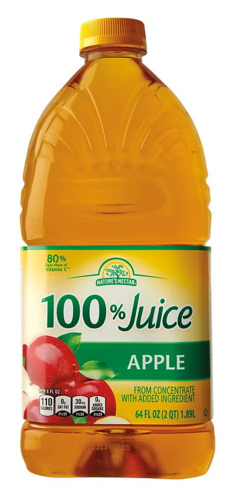 Nature's Nectar 100% Apple Juice