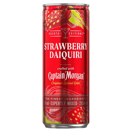 Captain Morgan Strawberry Daiquiri RTD 250ml