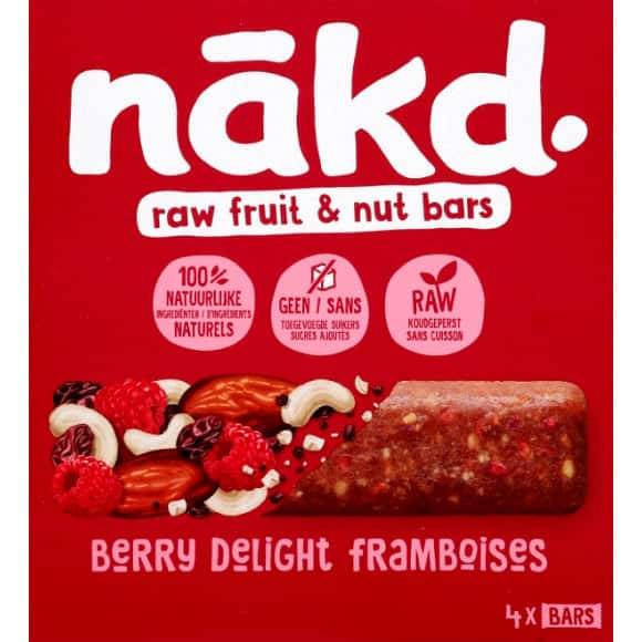 Nākd - Barres délice aux baies, framboise (4)