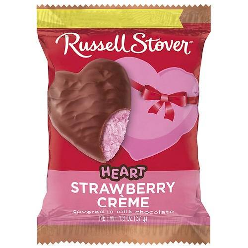 Russell Stover Valentine's Strawberry Creme Heart - 1.3 OZ