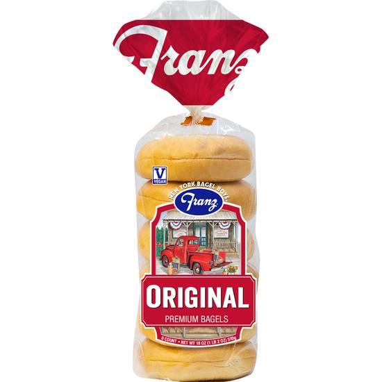 Franz Original Bagels (6 bagels)