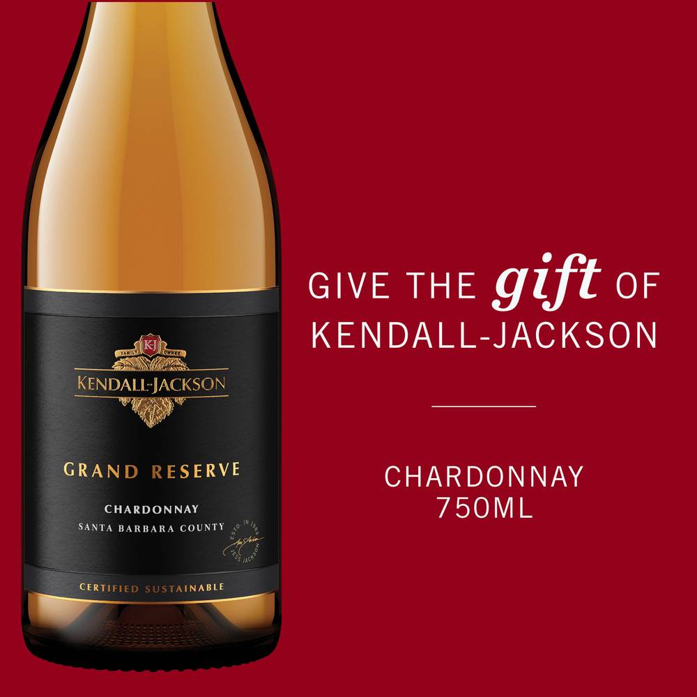 Kendall-Jackson Grand Reserve Estate Chardonnay Wine, 2015 (750 ml)