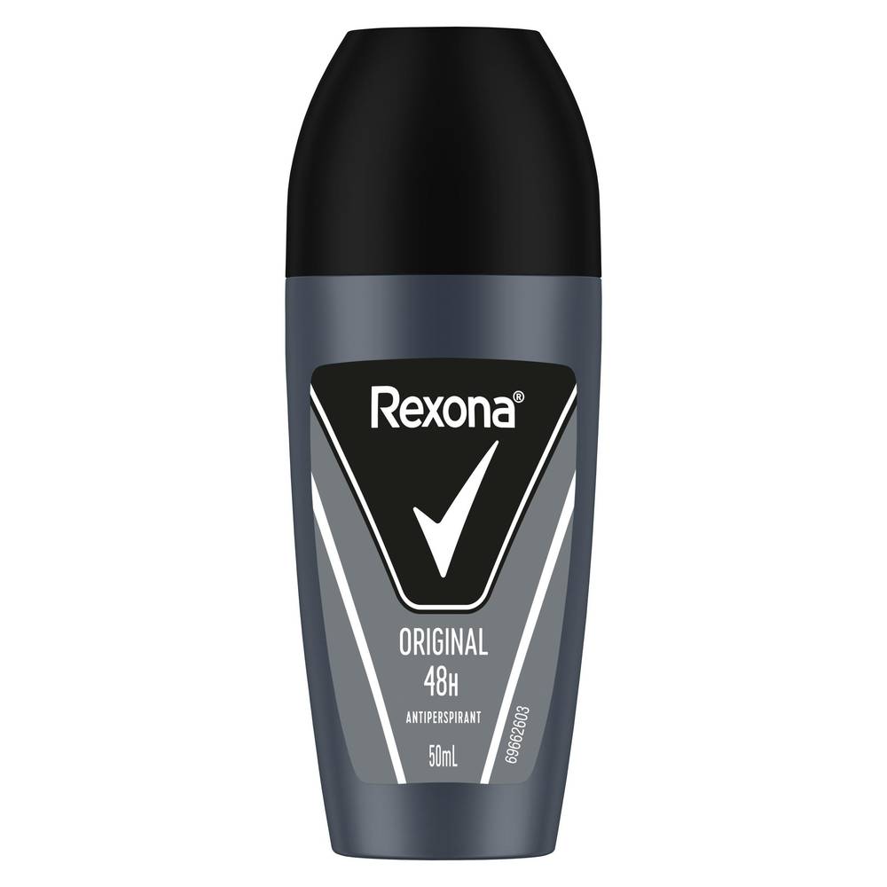 Rexona Original Antiperspirant Roll on, Men (50mL)